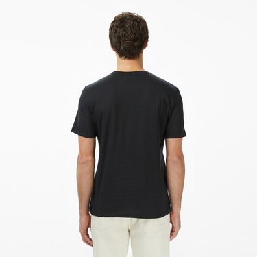  Calvin Klein Standard Logo Crew Erkek Siyah T-Shirt