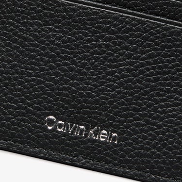  Calvin Klein Foil Emboss Erkek Siyah Kartlık