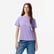 Calvin Klein Classic Foil Monologo Kadın Mor T-Shirt