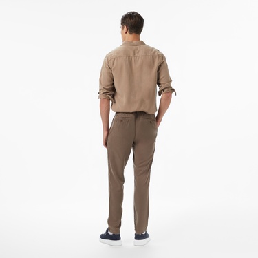  Nautica Erkek Kahverengi Jogger Fit Pantolon