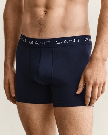  GANT Erkek Lacivert Düz Boxer