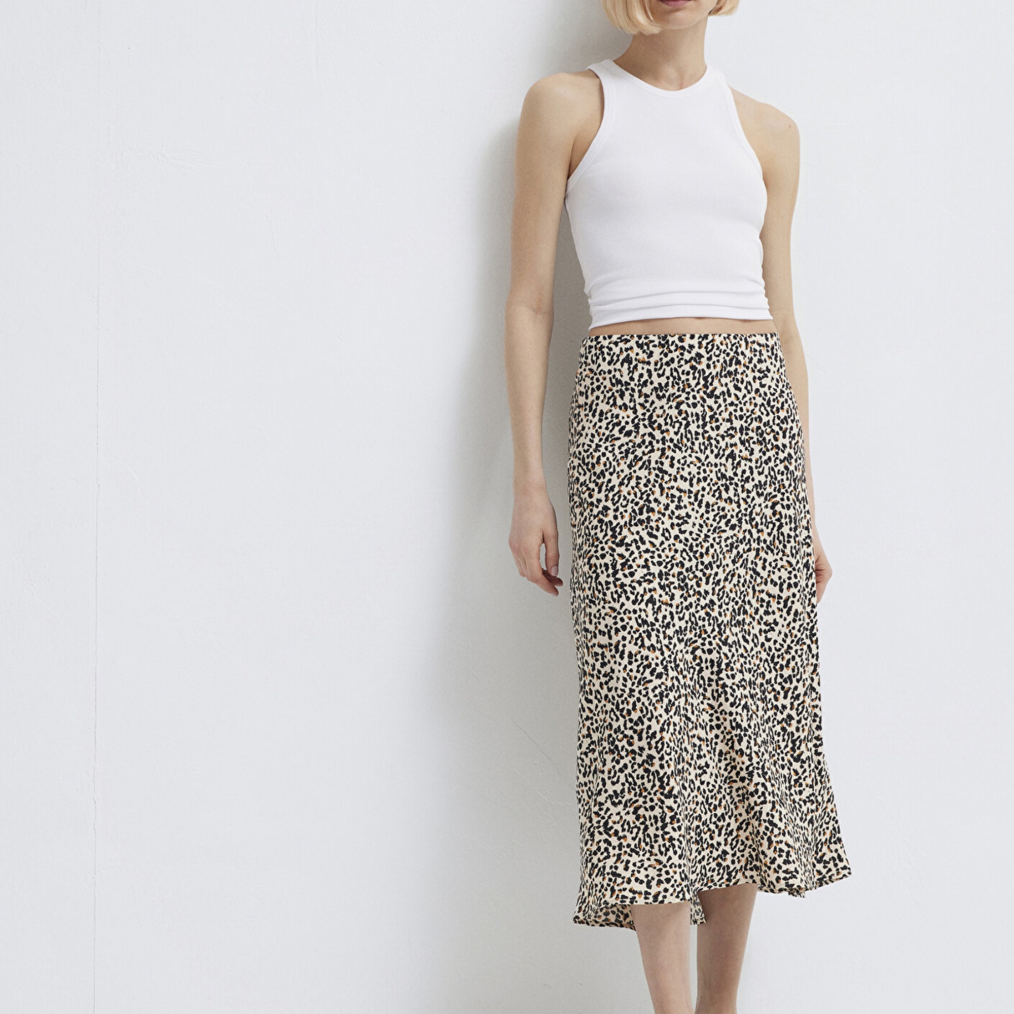 Mavi Ekru Etek 1310583-91477