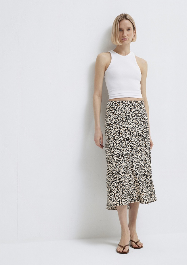  Mavi Ekru Etek 1310583-91477