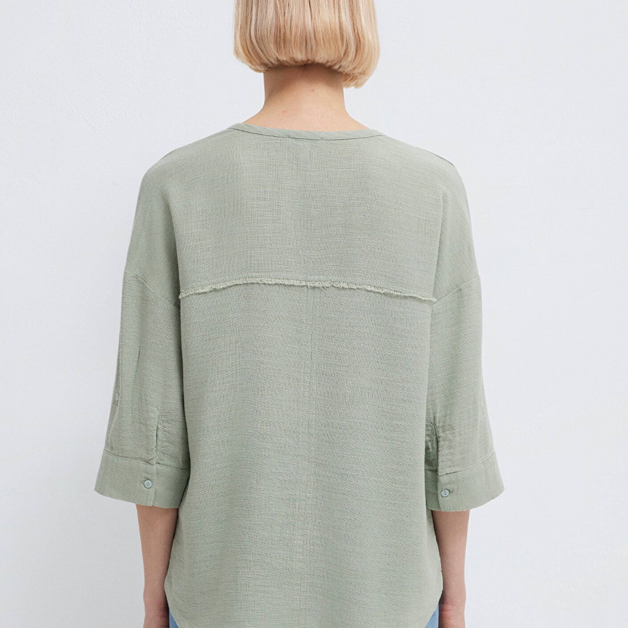 Mavi Gri Bluz 121357-70113