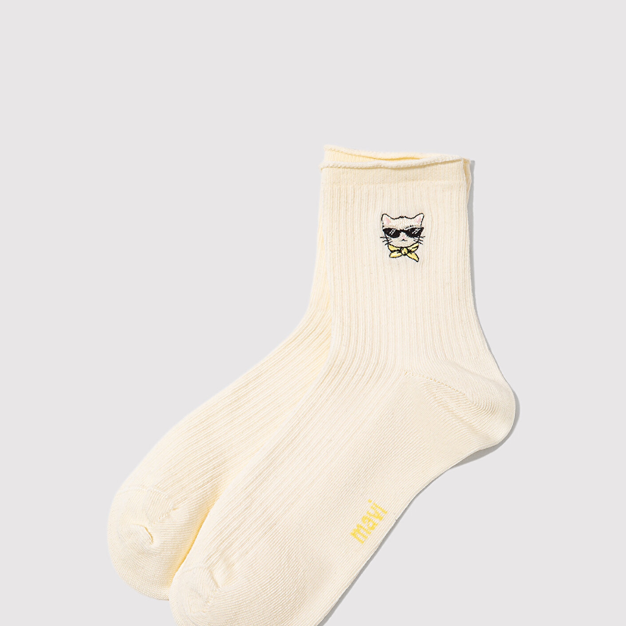 Mavi Ekru Soket Çorap 1913882-70048