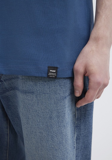  Mavi Mavi Basic Tişört Loose Fit / Bol Rahat Kesim 0611824-90609