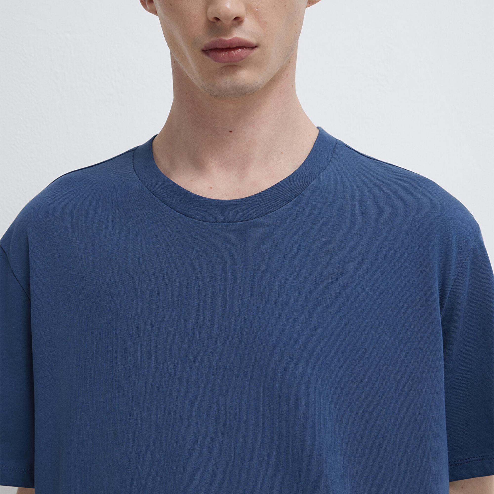 Mavi Mavi Basic Tişört Loose Fit / Bol Rahat Kesim 0611824-90609