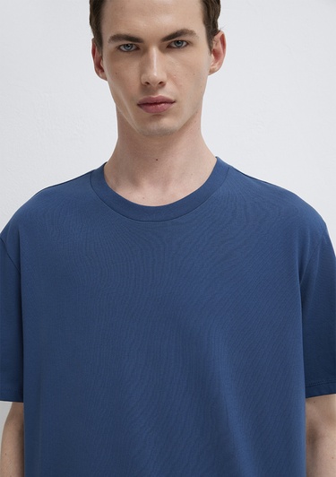  Mavi Mavi Basic Tişört Loose Fit / Bol Rahat Kesim 0611824-90609
