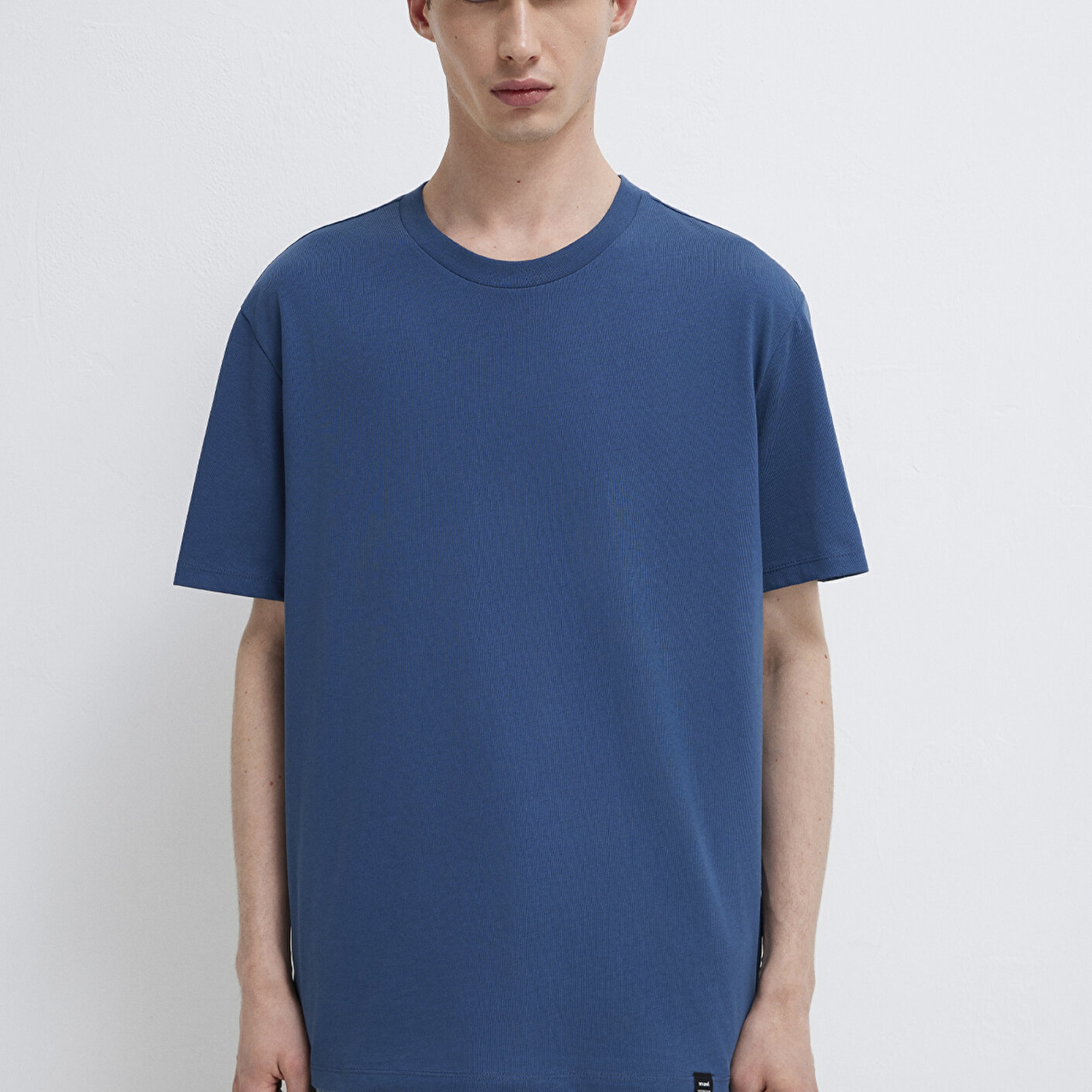 Mavi Mavi Basic Tişört Loose Fit / Bol Rahat Kesim 0611824-90609