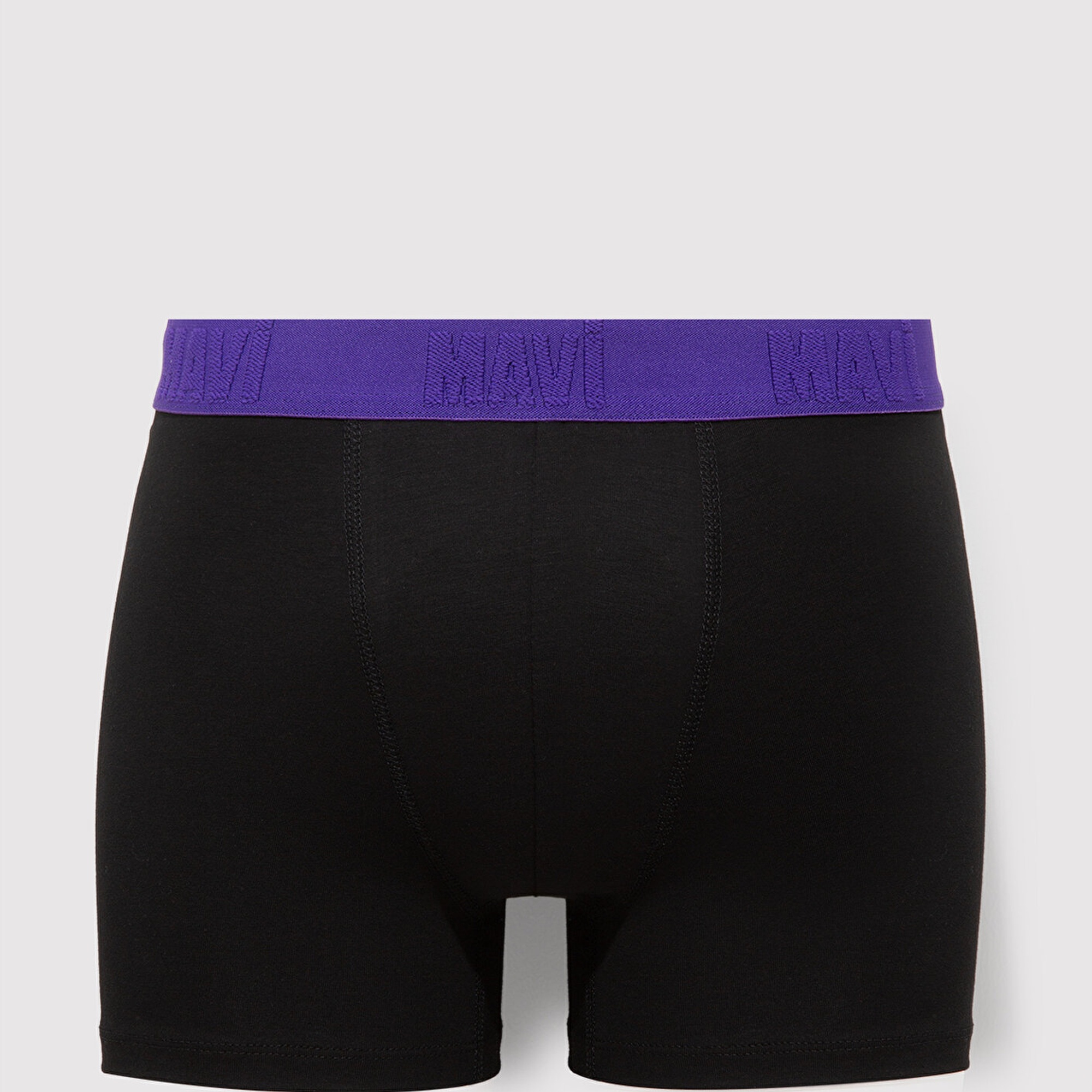 Mavi 3lü Siyah Basic Boxer 0912269-900