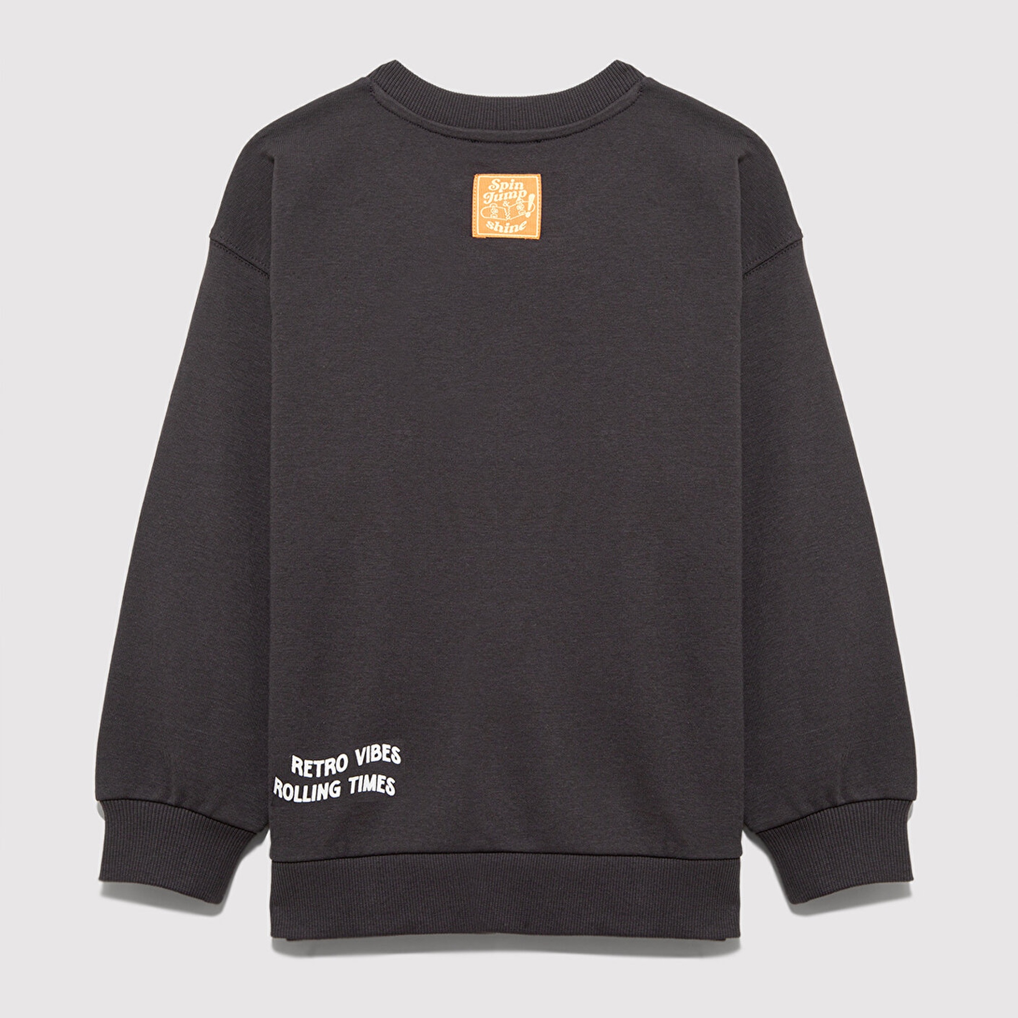 Mavi Roll Like Baskılı Antrasit Sweatshirt 6S10179-70087