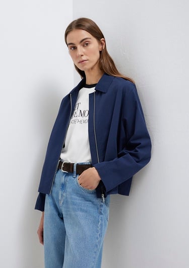  Mavi Lacivert Ceket Oversize / Geniş Kesim 1110821-70497