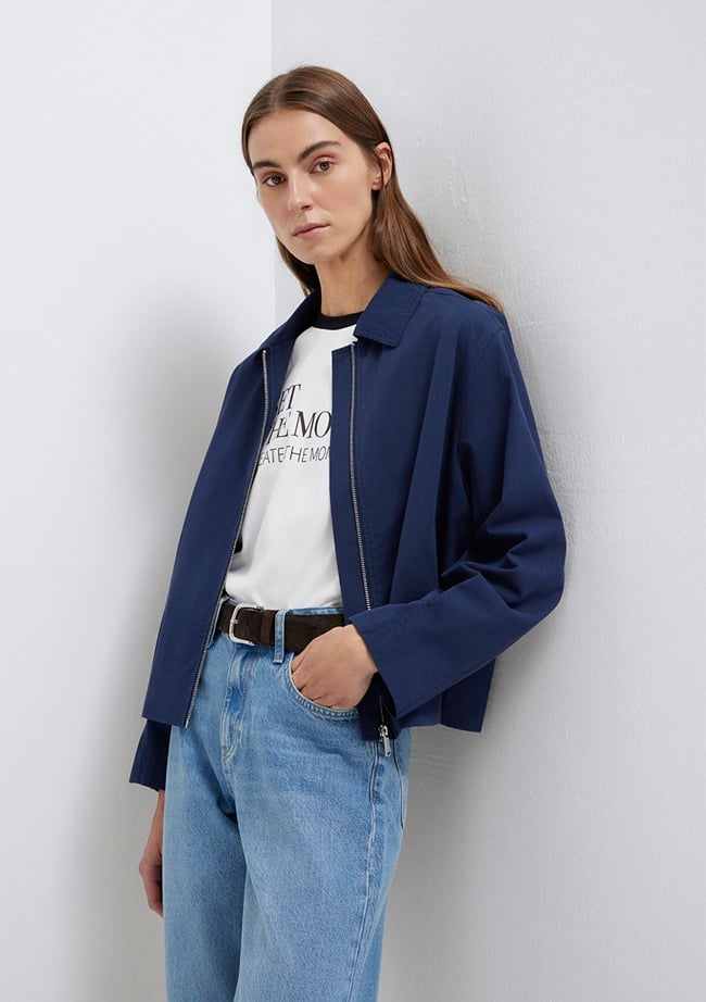  Mavi Lacivert Ceket Oversize / Geniş Kesim 1110821-70497