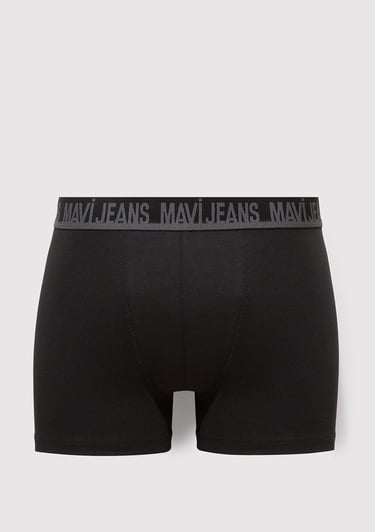  Mavi 3lü Siyah Basic Boxer 0912221-900