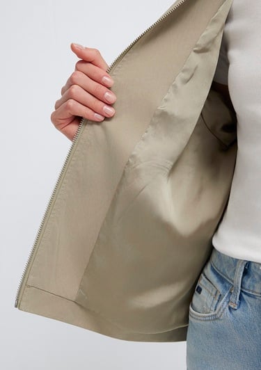  Mavi Kahverengi Ceket Oversize / Geniş Kesim 1110821-70354