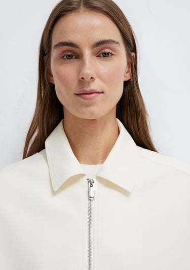  Mavi Ekru Ceket Oversize / Geniş Kesim 1110821-70056