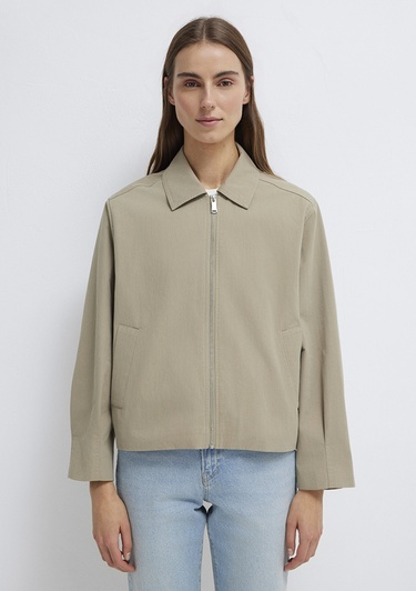  Mavi Kahverengi Ceket Oversize / Geniş Kesim 1110821-70354