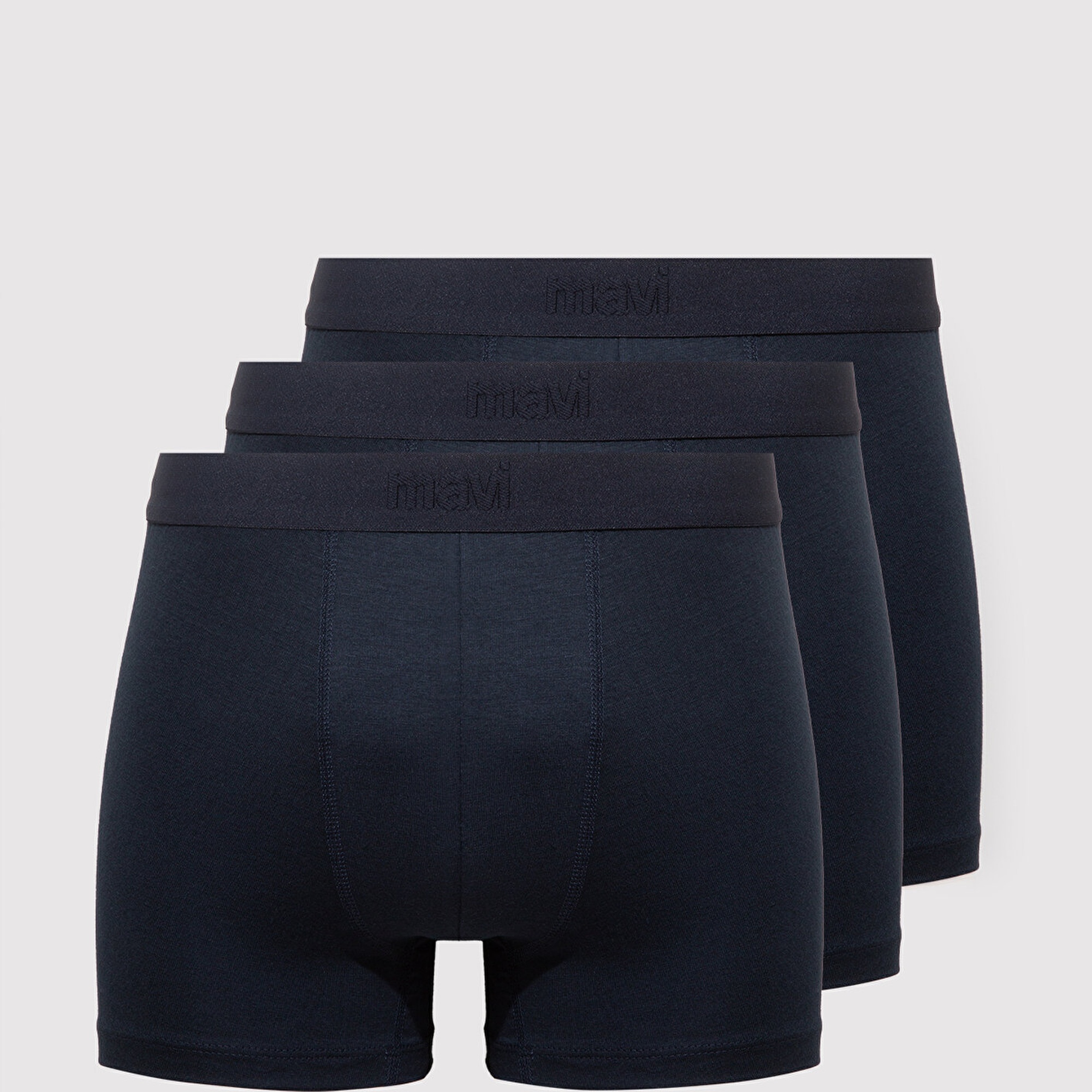 Mavi 3lü Lacivert Basic Boxer 0912088-25723