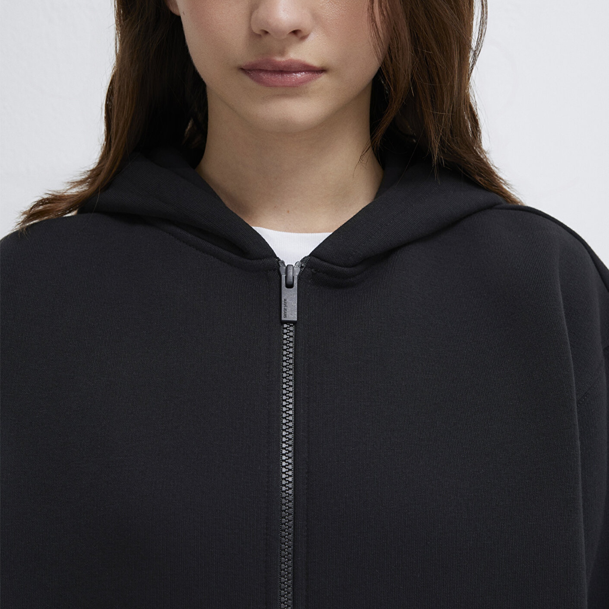 Mavi Mavi Logo Baskılı Siyah Sweatshirt 1S10532-900