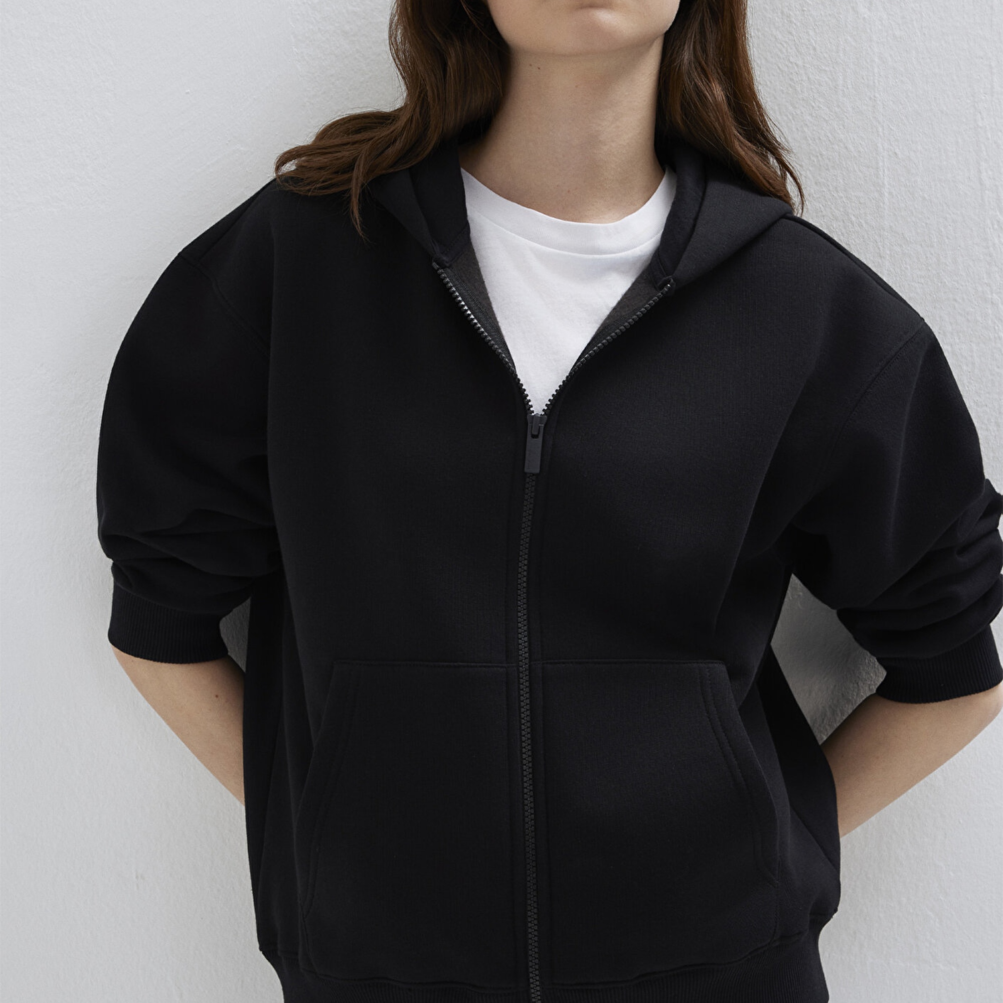 Mavi Mavi Logo Baskılı Siyah Sweatshirt 1S10532-900