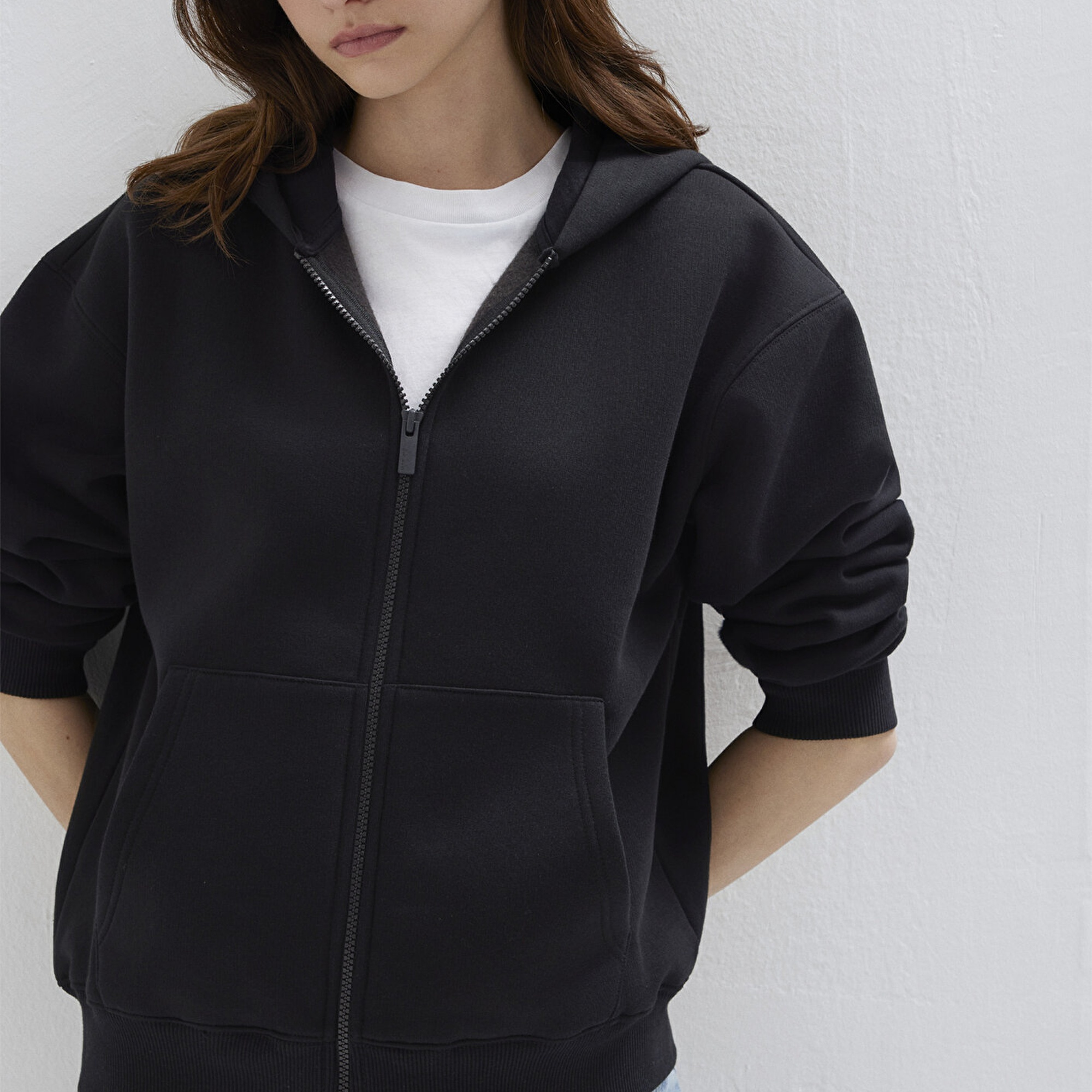 Mavi Mavi Logo Baskılı Siyah Sweatshirt 1S10532-900