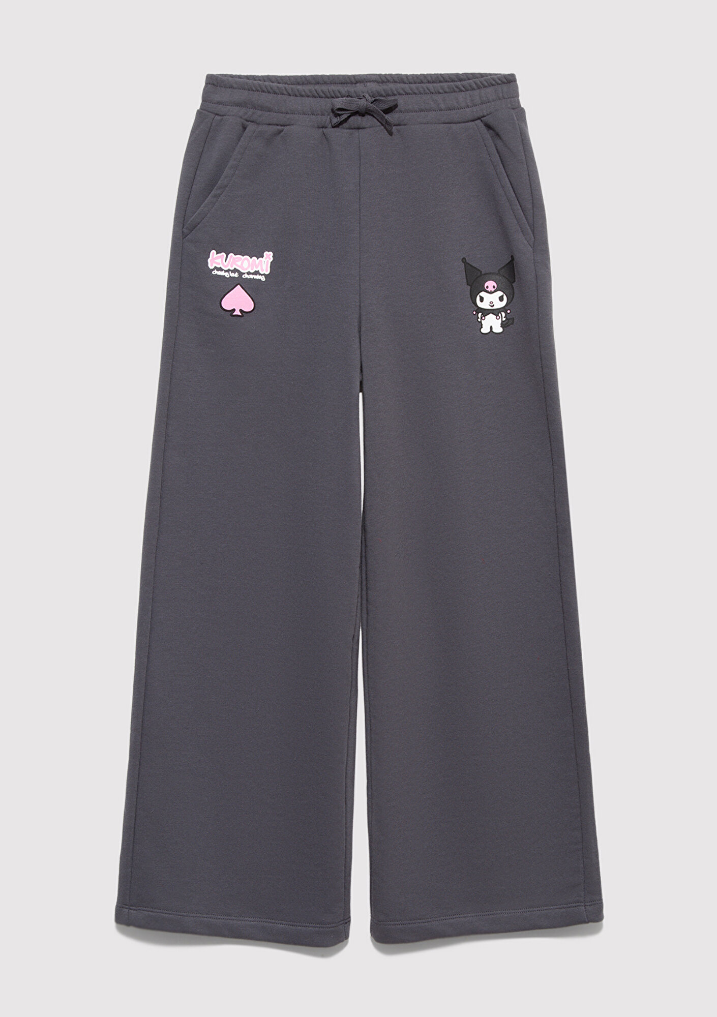  Mavi Kuromi Baskılı Gri Eşofman Altı 7010056-85309