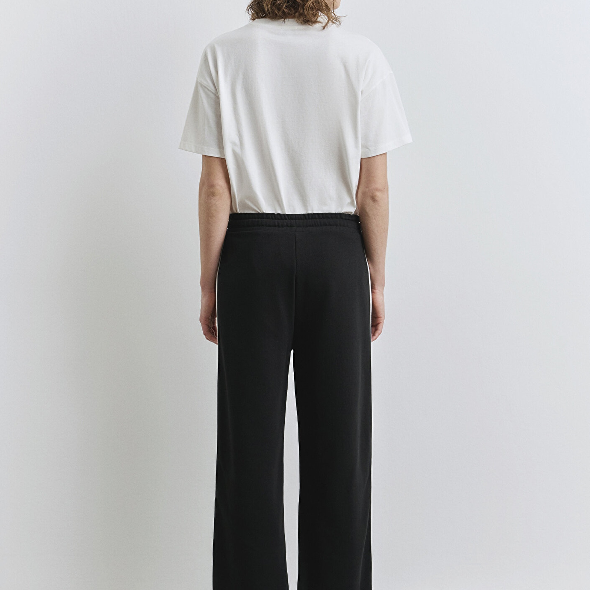 Mavi Mavi Logo Şerit Detaylı Siyah Eşofman Altı 1011038-900