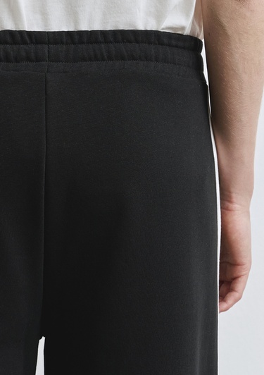  Mavi Mavi Logo Şerit Detaylı Siyah Eşofman Altı 1011038-900