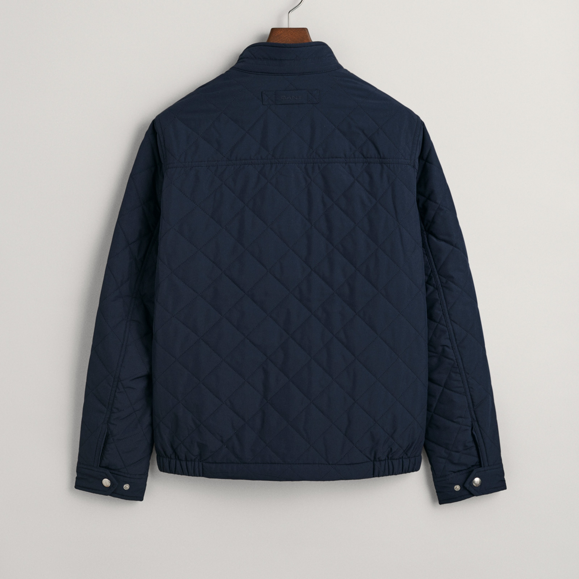 GANT Erkek Lacivert Dik Yaka Logolu Ceket