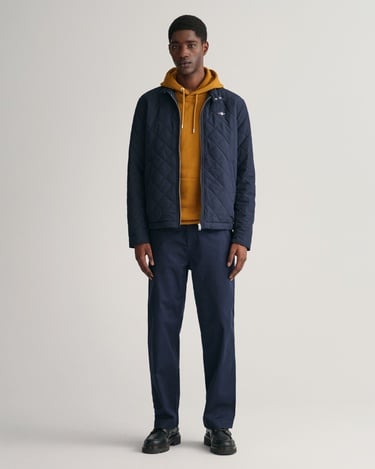  GANT Erkek Mavi Dik Yaka Ceket