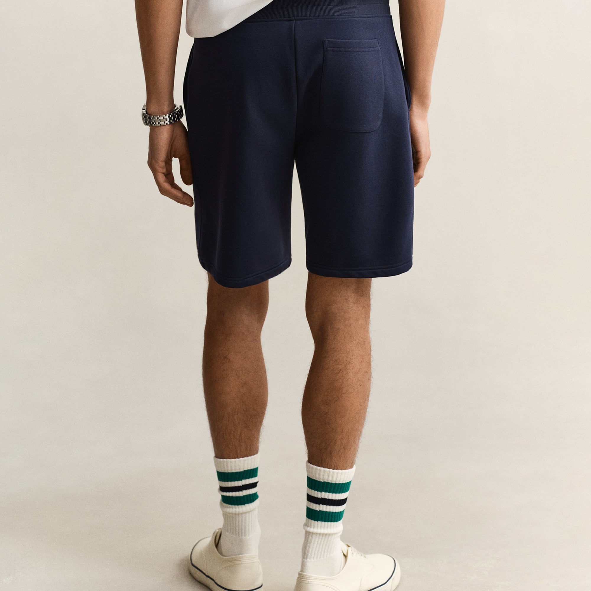 GANT Erkek Mavi Logolu Şort