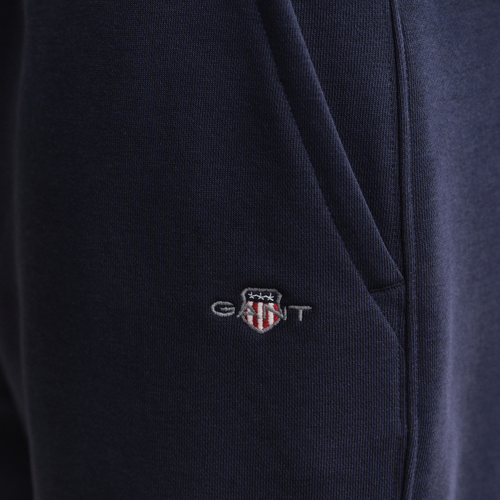 GANT Erkek Mavi Logolu Şort