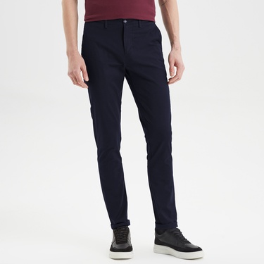  Nautica Erkek Lacivert Slim Fit Chino Pantolon