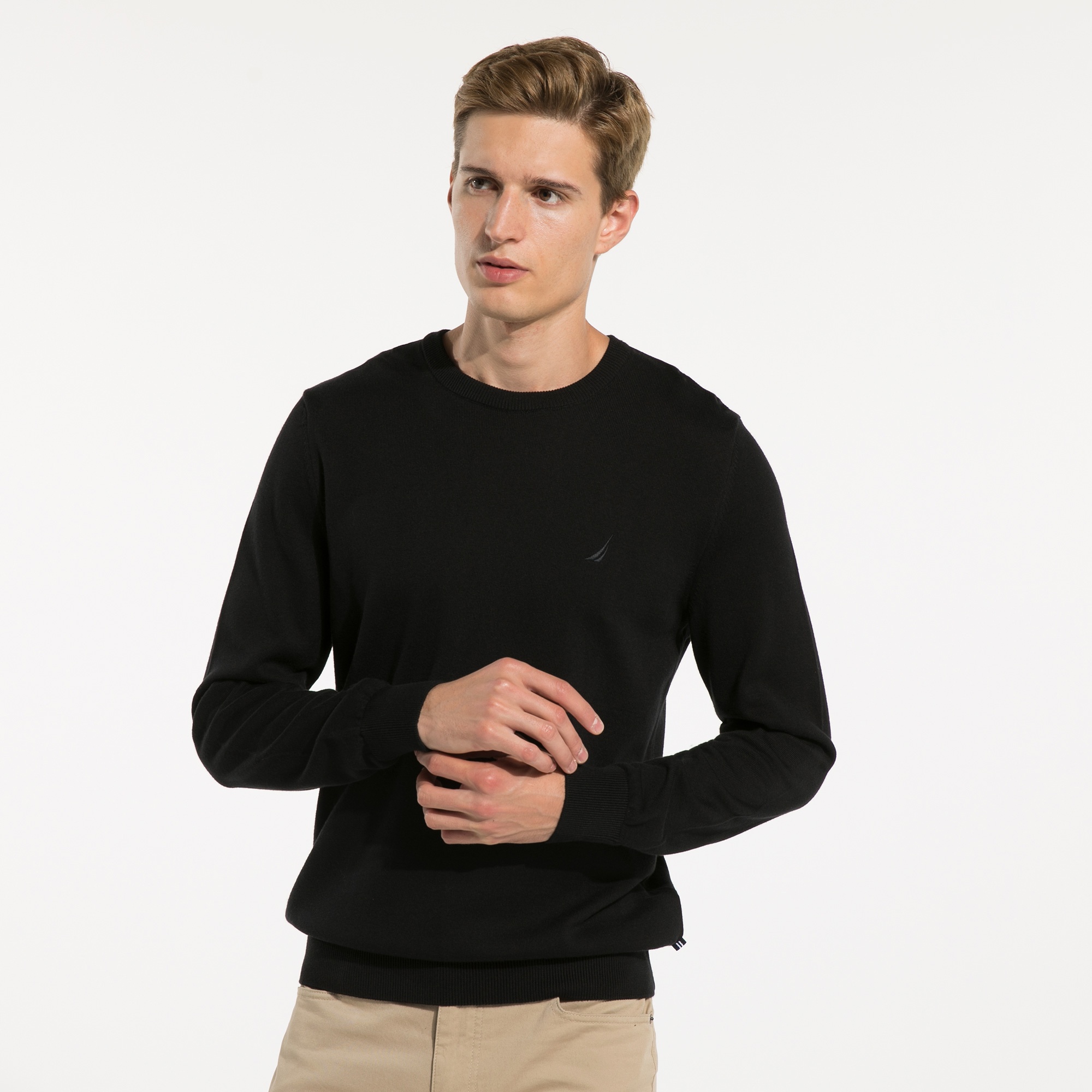 Nautica Siyah Triko Kazak