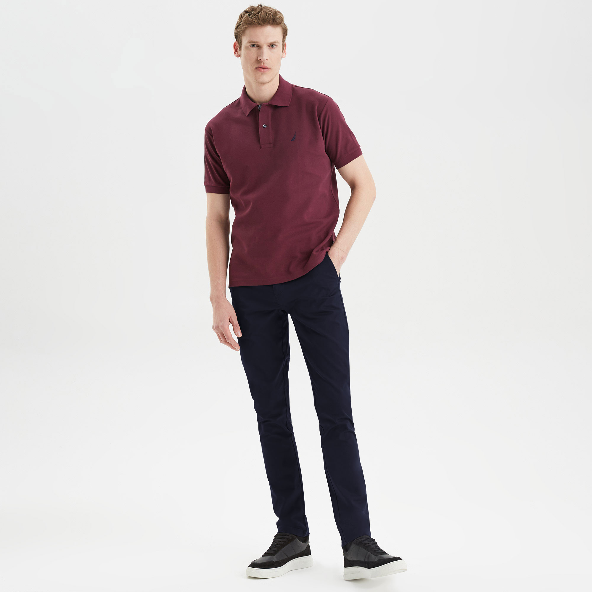  Nautica Erkek Lacivert Slim Fit Chino Pantolon