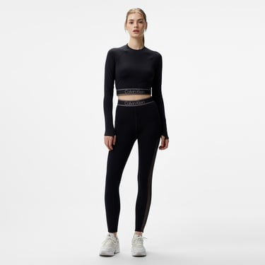  Calvin Klein Kadın Siyah T-Shirt