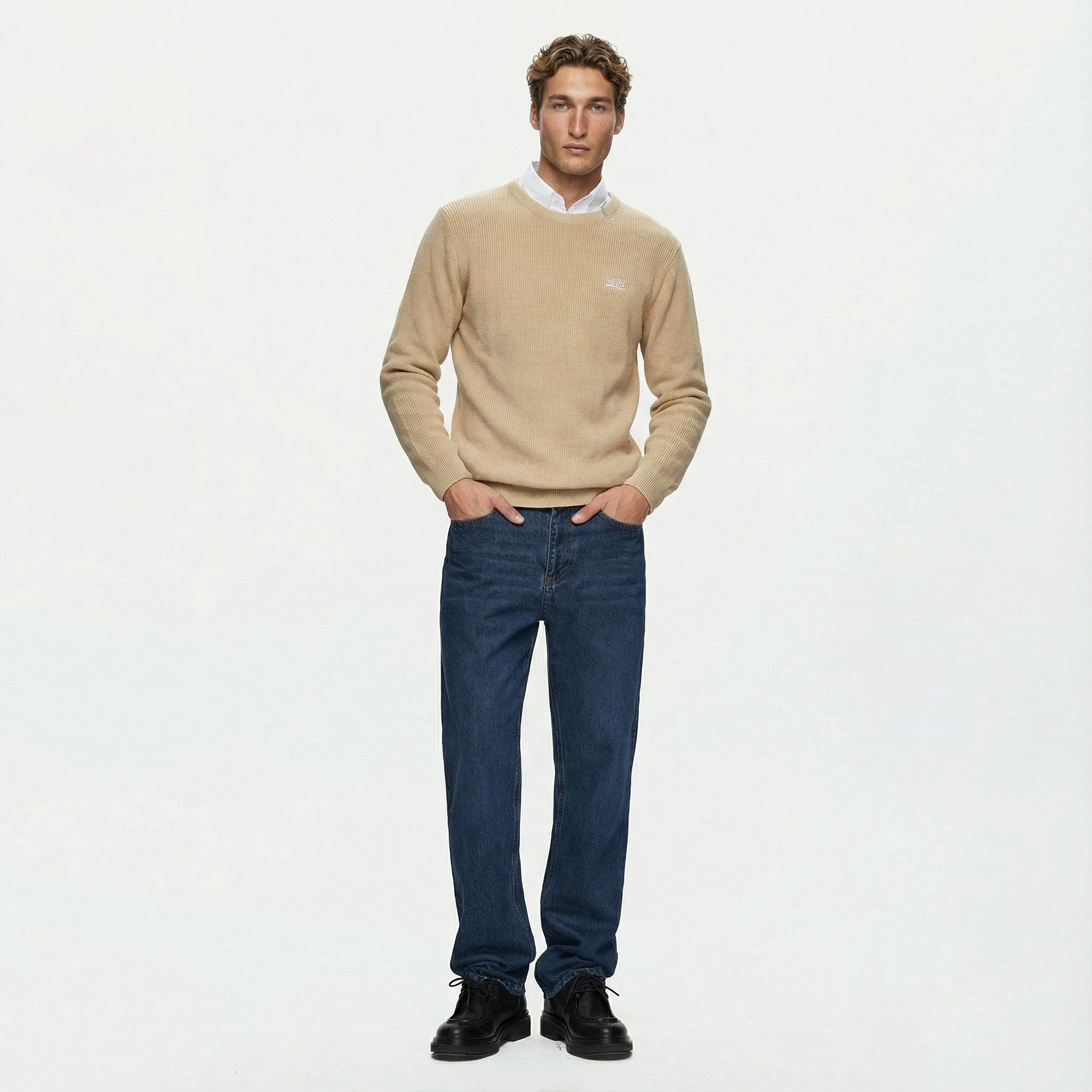 Ucla Emory Erkek Bej Triko