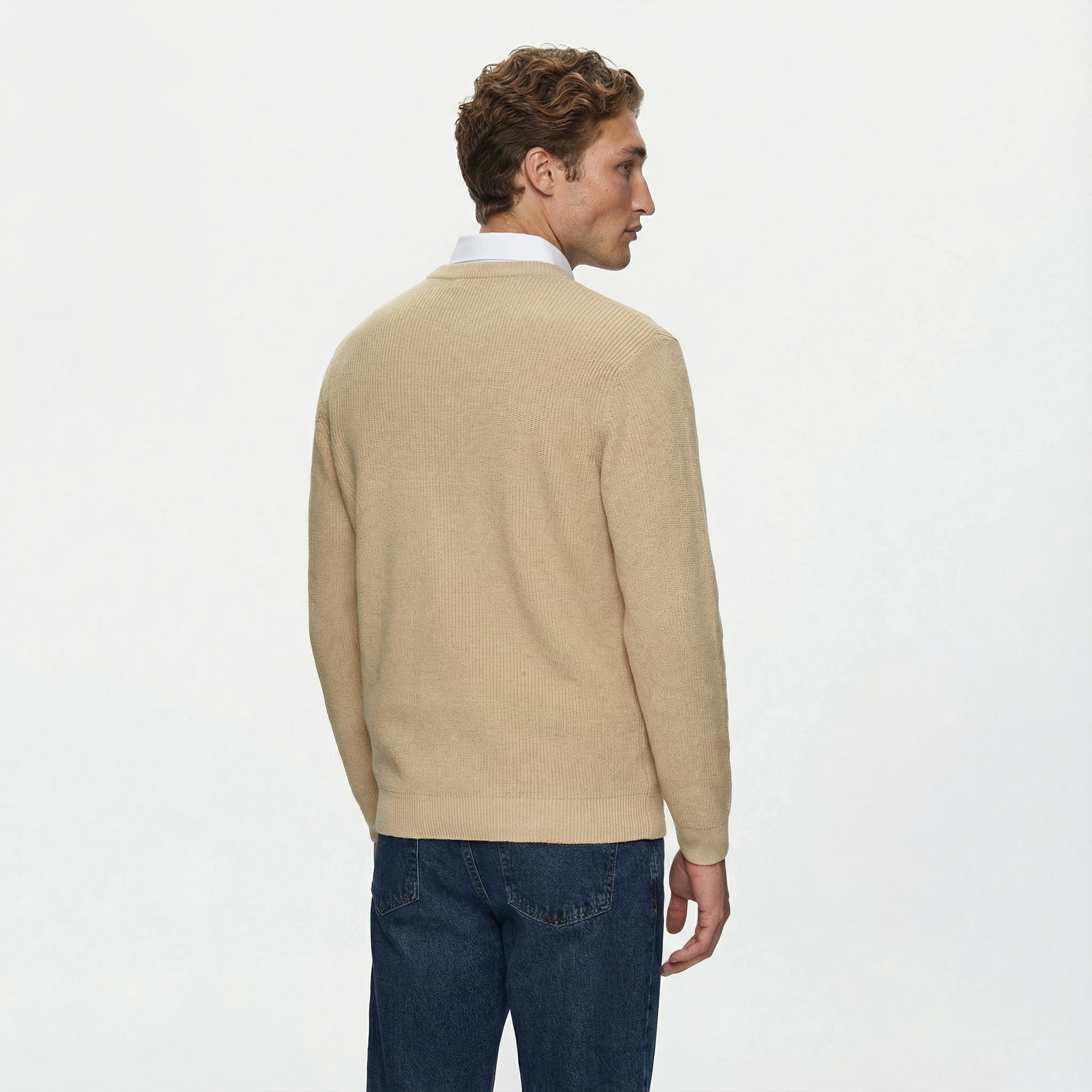 Ucla Emory Erkek Bej Triko