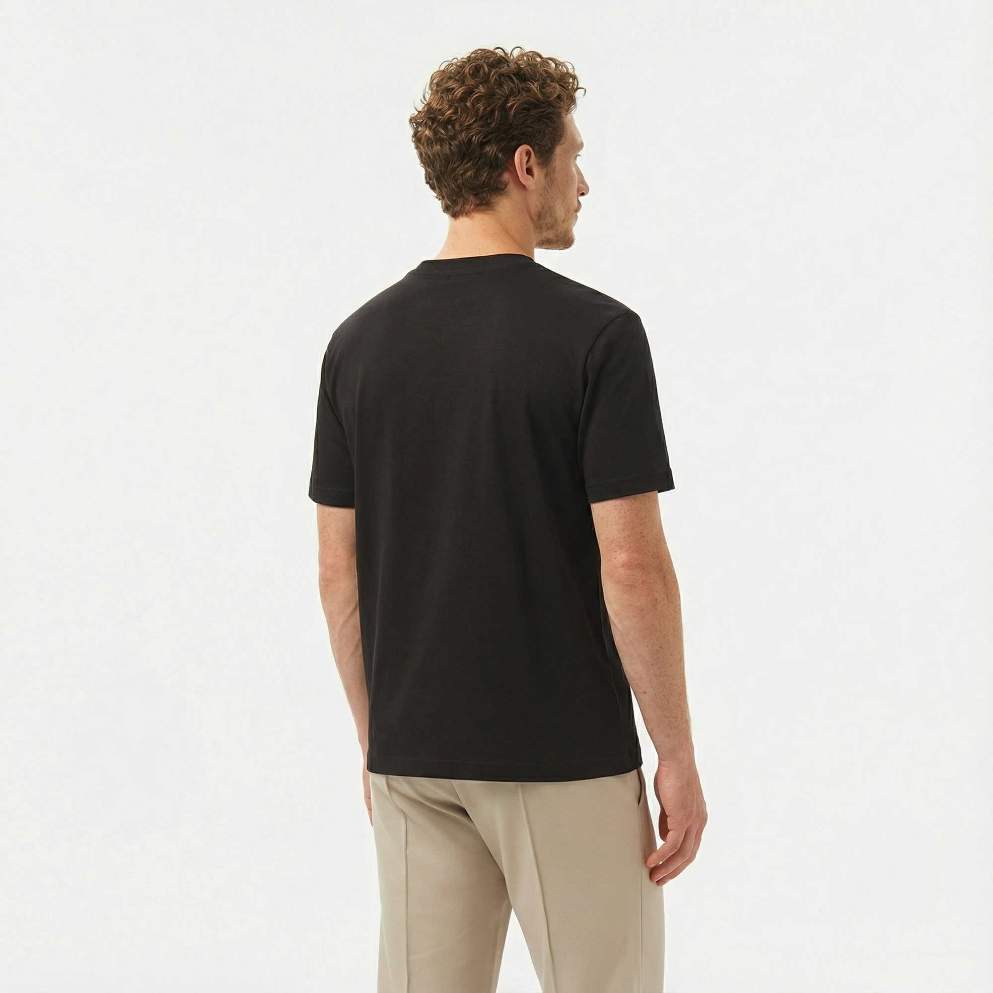 Calvin Klein Monologo Shift Erkek Siyah T-Shirt