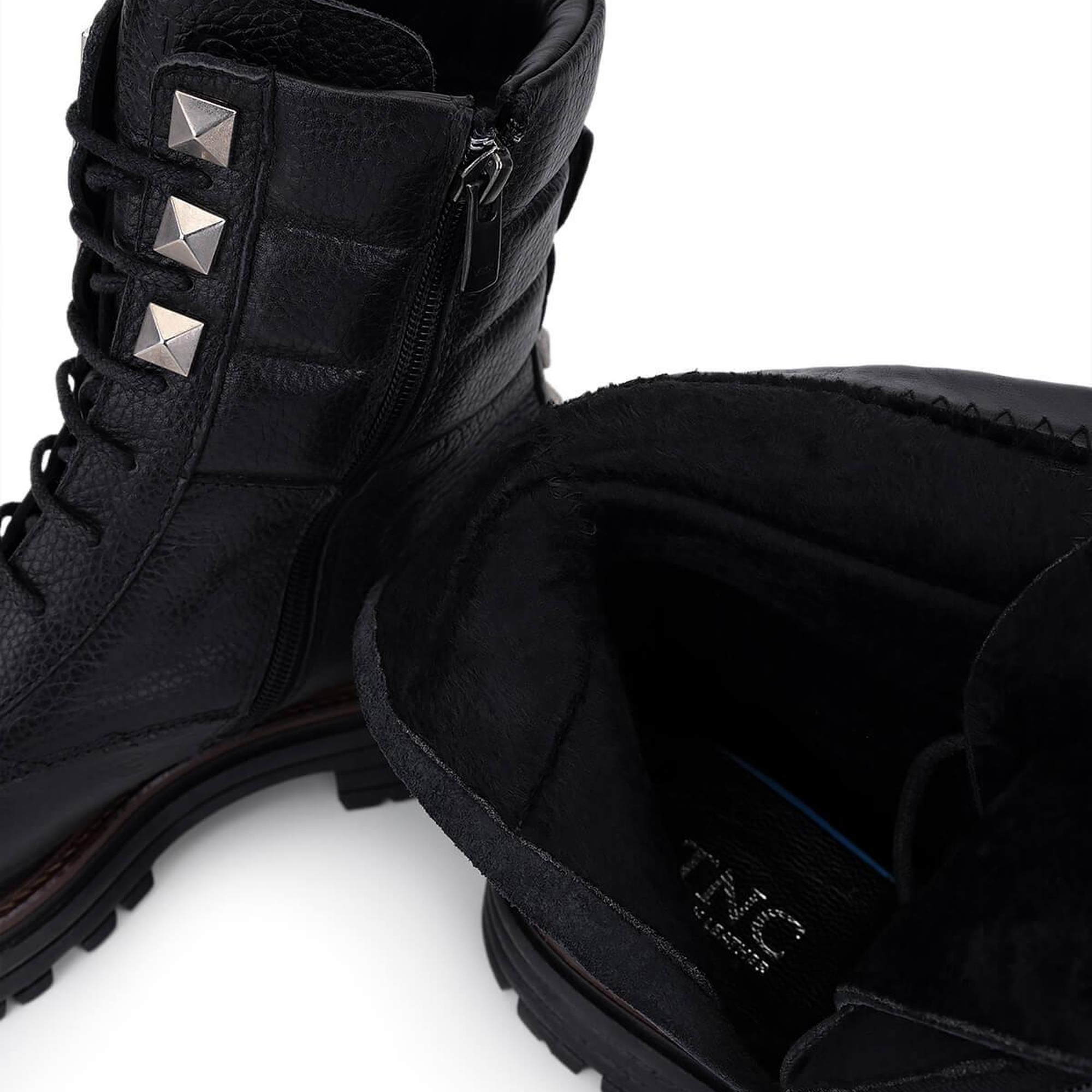 Tamer Tanca Kadın Hakiki Deri Siyah Casual Bot