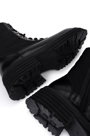  Tamer Tanca Kadın Hakiki Deri Siyah Deri Casual Bot