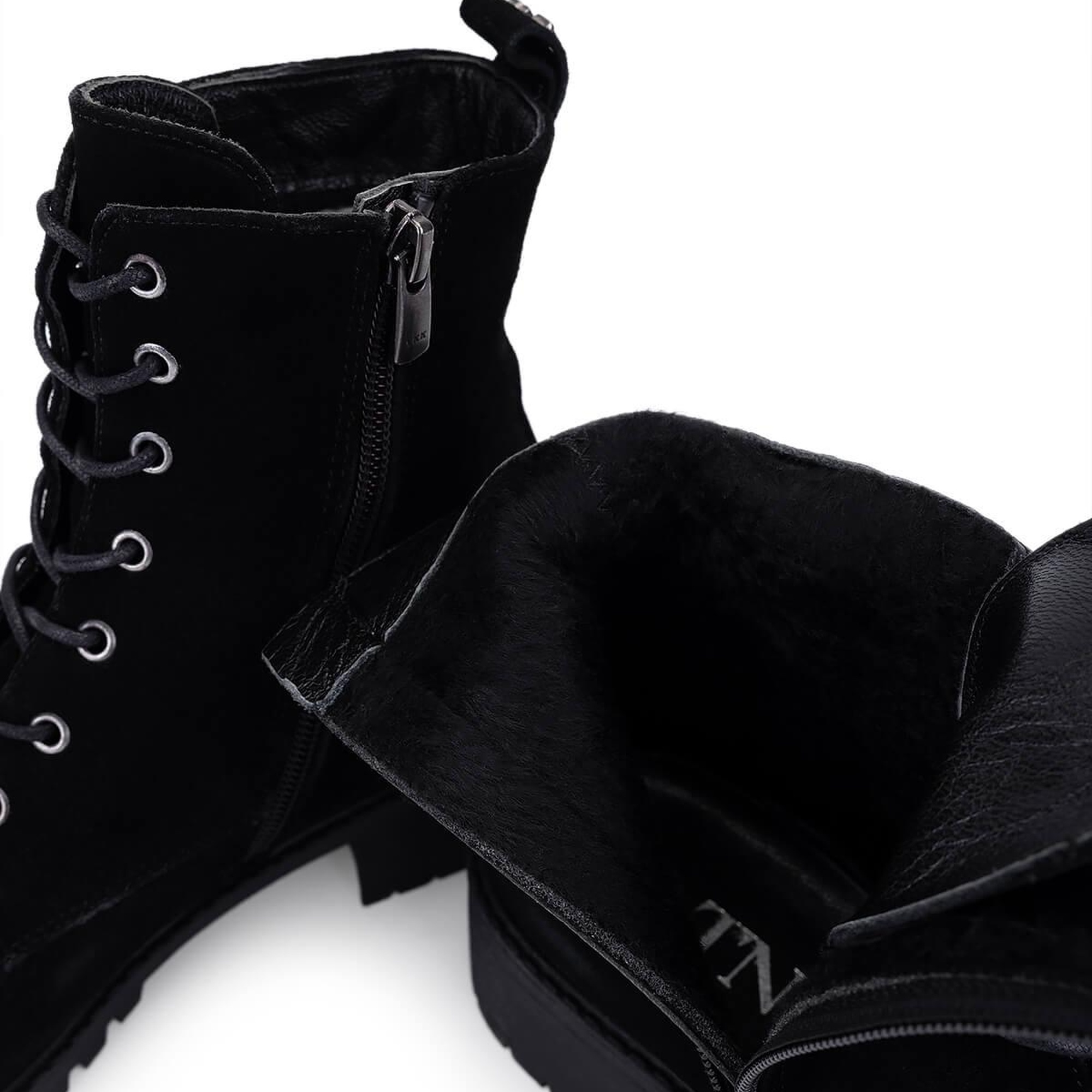 Tamer Tanca Kadın Hakiki Deri Siyah Casual Bot