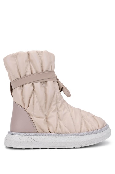  Tamer Tanca Kadın Hakiki Deri Açık Bej Casual Bot