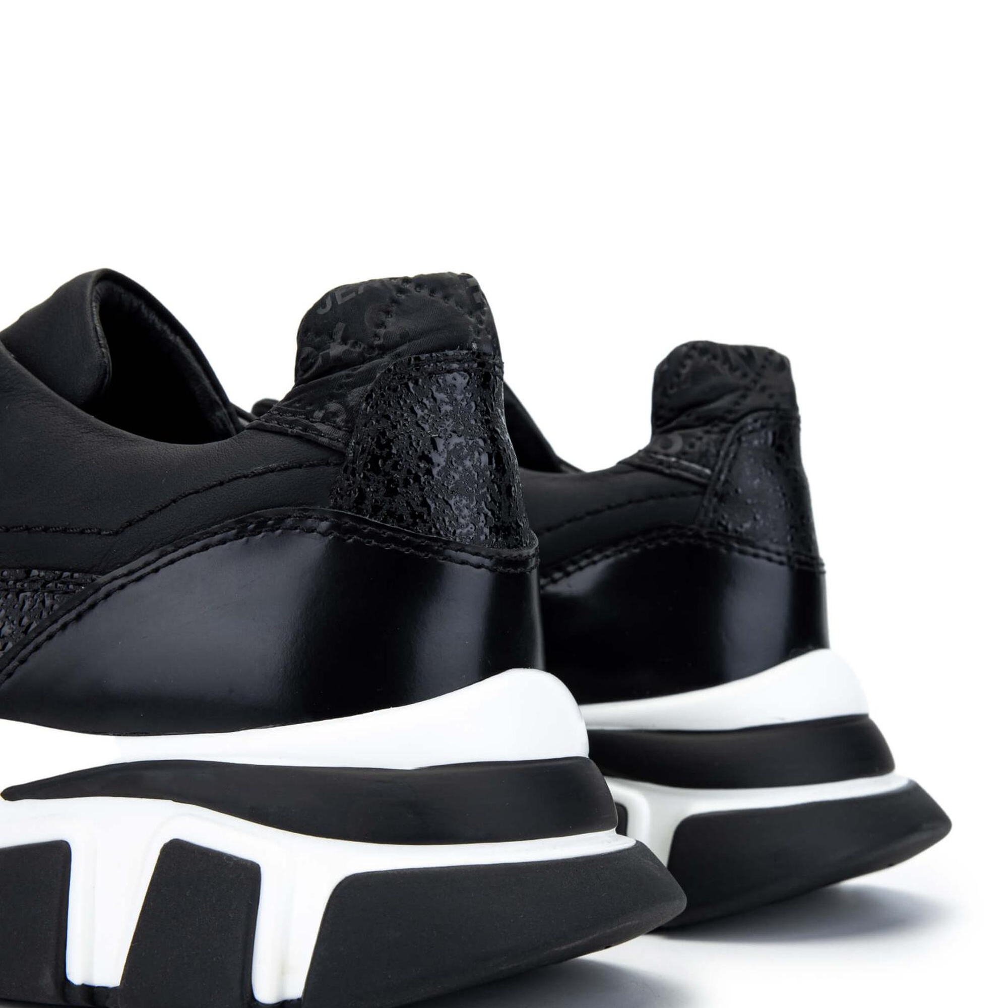 Tamer Tanca Erkek Hakiki Deri Siyah Sneakers & Spor Ayakkabı