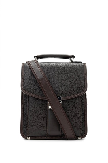  Tamer Tanca Erkek Vegan Kahverengi El Çantası