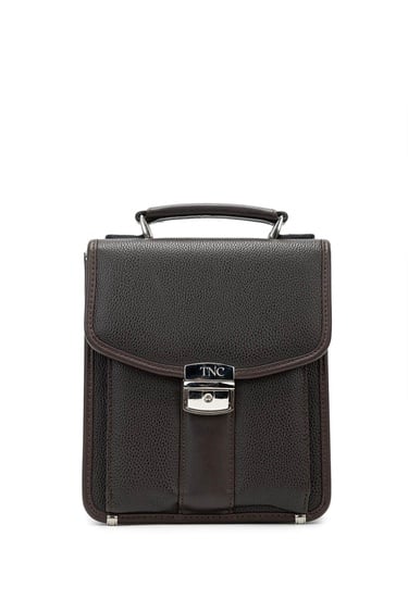  Tamer Tanca Erkek Vegan Kahverengi El Çantası