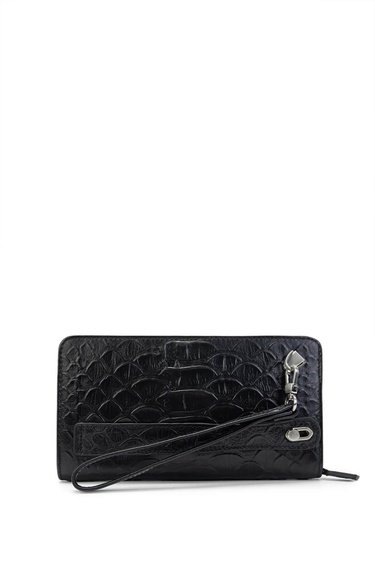  Tamer Tanca Erkek Hakiki Deri Siyah El Çantası