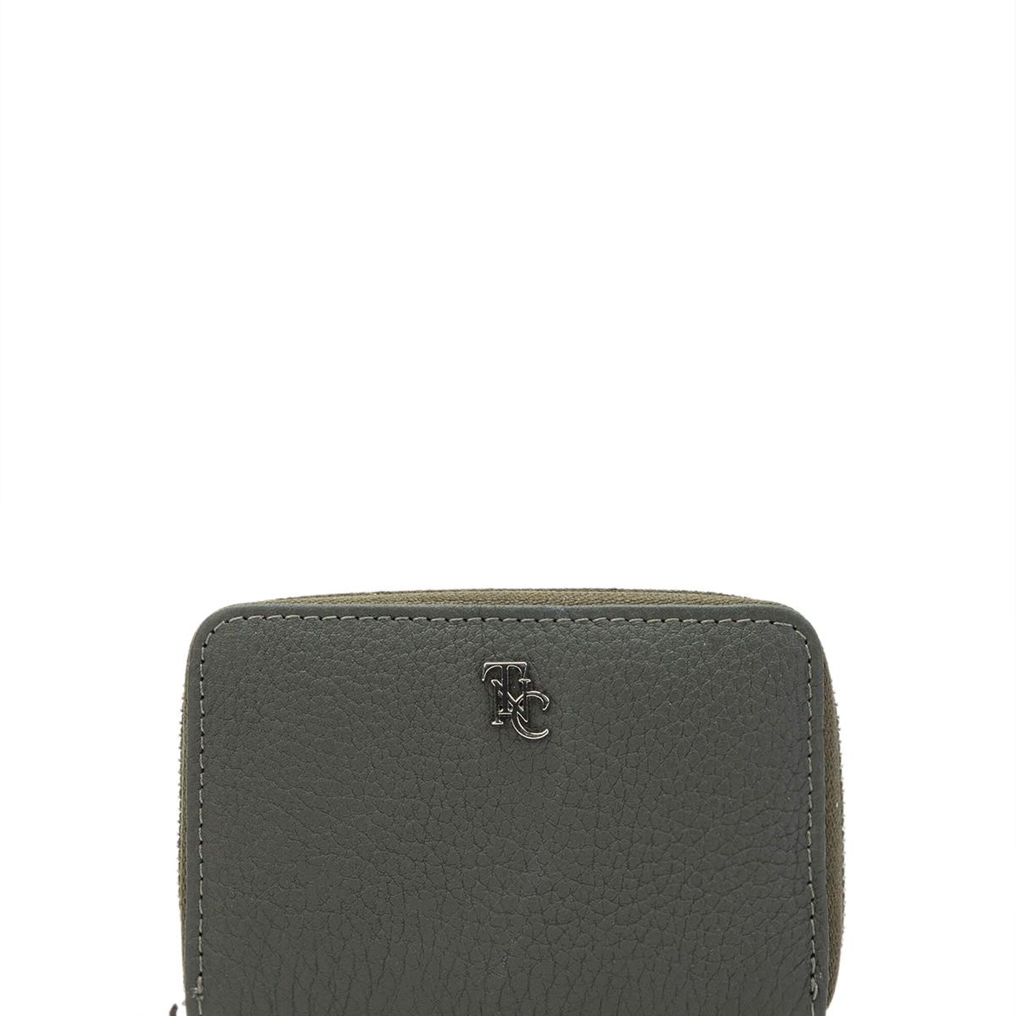 Tamer Tanca Kadın Hakiki Deri Yeşil Cüzdan Cuzdan