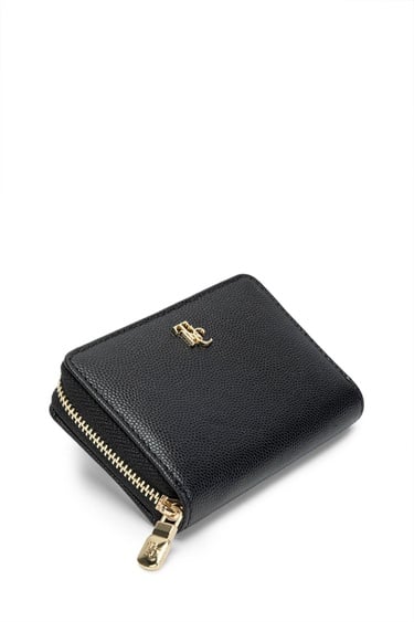  Tamer Tanca Kadın Hakiki Deri Siyah Havyar Cüzdan Cuzdan