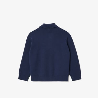  Lacoste Çocuk Lacivert Kazak